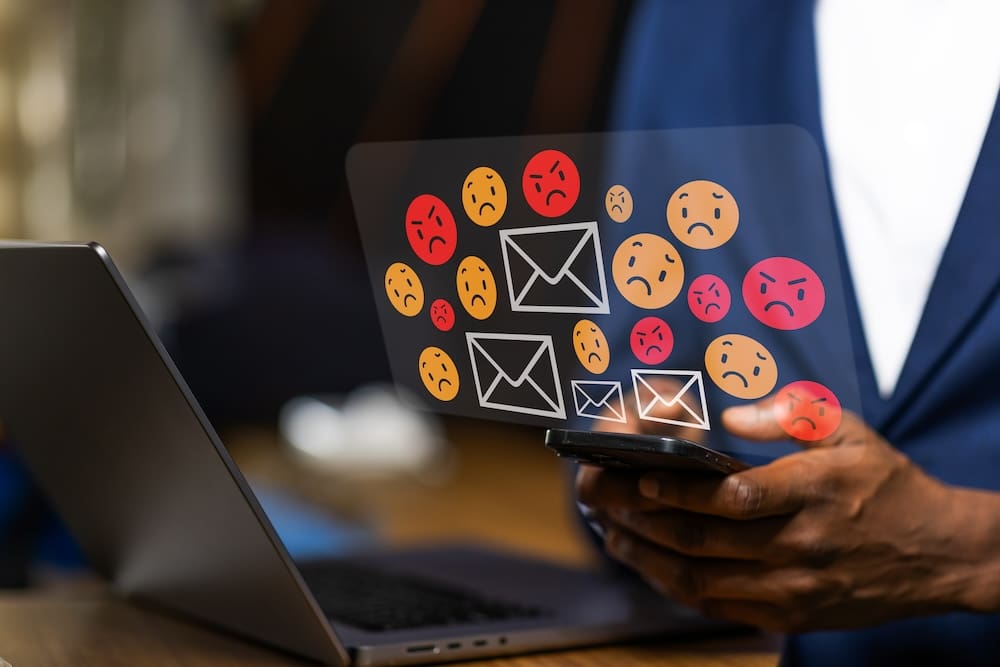harassment emails