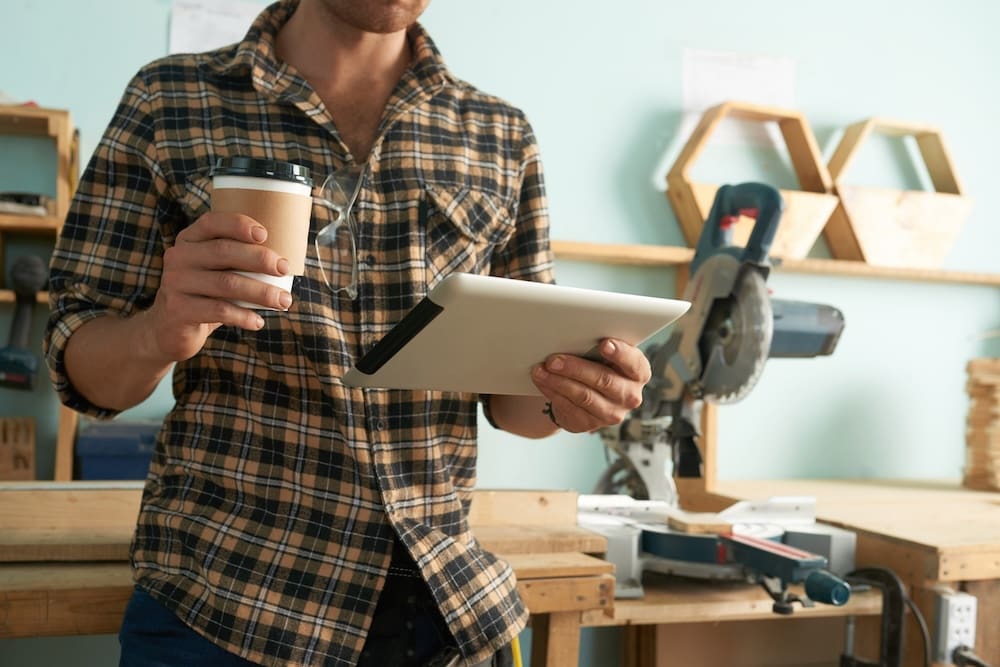a man trying to run a business