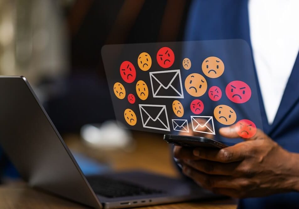 harassment emails
