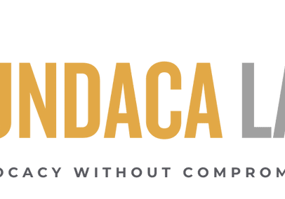 Mundaca Law logo with slogan.